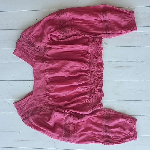 American Eagle Long Sleeve Crop Top - Picture 3 of 5